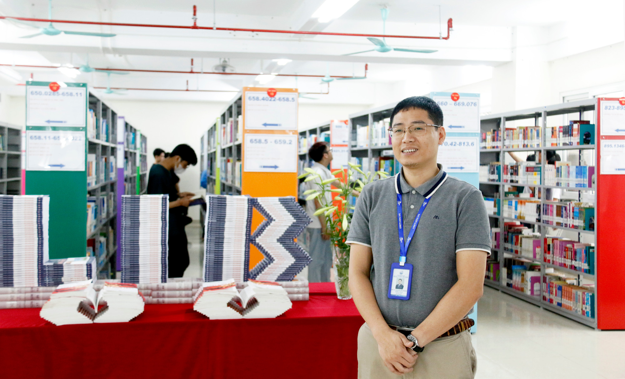 Phó Giáo sư, Tiến sĩ Nguyễn Hữu Quang - Phó Hiệu trưởng Trường Đại học Kinh tế - Kỹ thuật Công nghiệp. Ảnh: Mộc Trà. GDVN_2.jpg