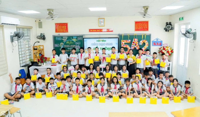Cô giáo Thơm luôn truyền cảm hứng học tập cho học sinh. Ảnh: NVCC co-giao-2.jpg