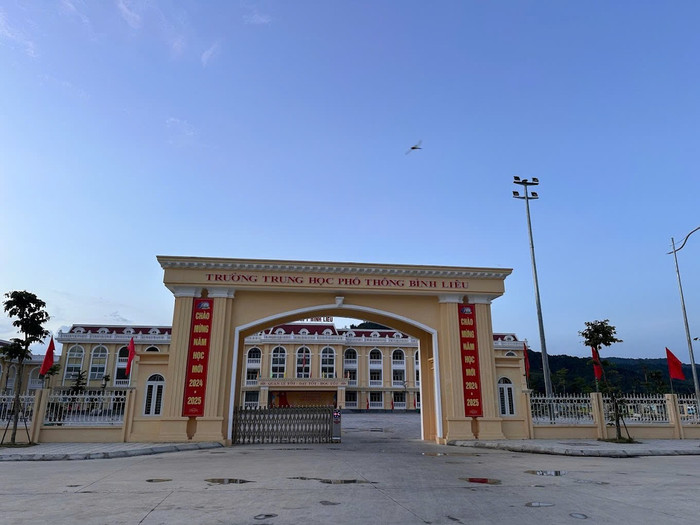 Trường Trung học phổ thông Bình Liêu. Ảnh: website nhà trường thpt-qn-3.jpg