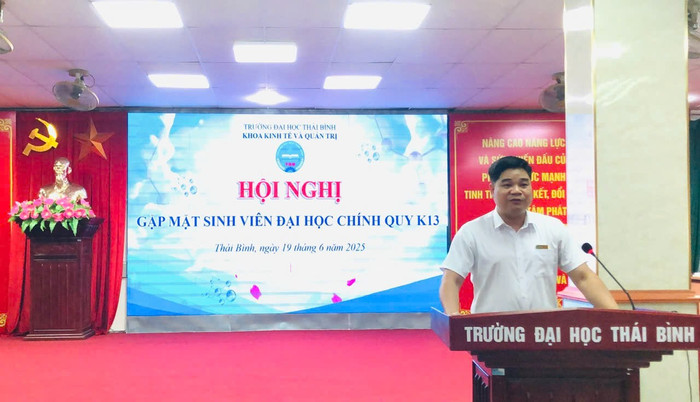 Tiến sĩ Hà Văn Đổng - Phó Hiệu trưởng Trường Đại học Thái Bình. Ảnh: NTCC tbu-cntt-3.jpg