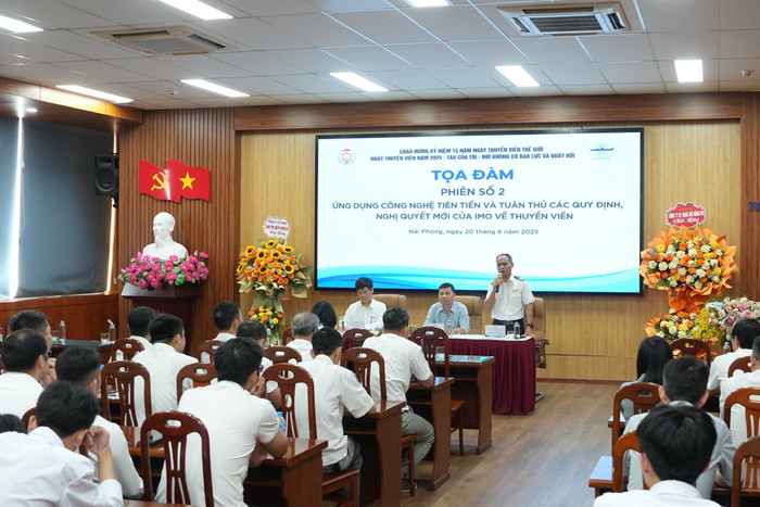 Phiên tọa đàm số 2: Ứng dụng công nghệ tiên tiến và tuân thủ các quy định, nghị quyết mới của IMO về thuyền viên. picture5.jpg
