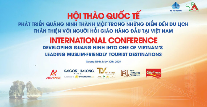 Trường Đại học Hạ Long đang nỗ lực chuẩn bị cho hội thảo quốc tế “Phát triển Quảng Ninh thành điểm đến du lịch thân thiện với người Hồi giáo hàng đầu Việt Nam” (ảnh: NTCC) dai-hoc-ha-long-3.jpg