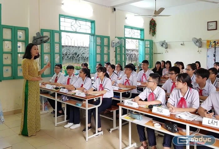 Để nâng cao chất lượng giáo dục cần điều chỉnh tăng thêm mức chi ngân sách cho giáo dục. (Ảnh minh họa: Lã Tiến) image-13.jpg
