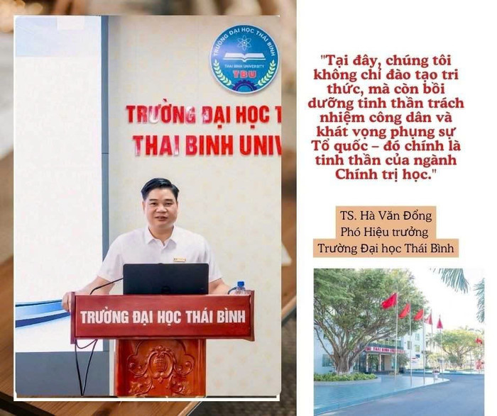 Tiến sĩ Hà Văn Đổng - Phó Hiệu trưởng Trường Đại học Thái Bình. tbu-7.jpg