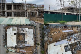 Công trình vẫn đang xây dựng, Trường TH Tân Thời Đại tuyển sinh rầm rộ, phụ huynh băn khoăn