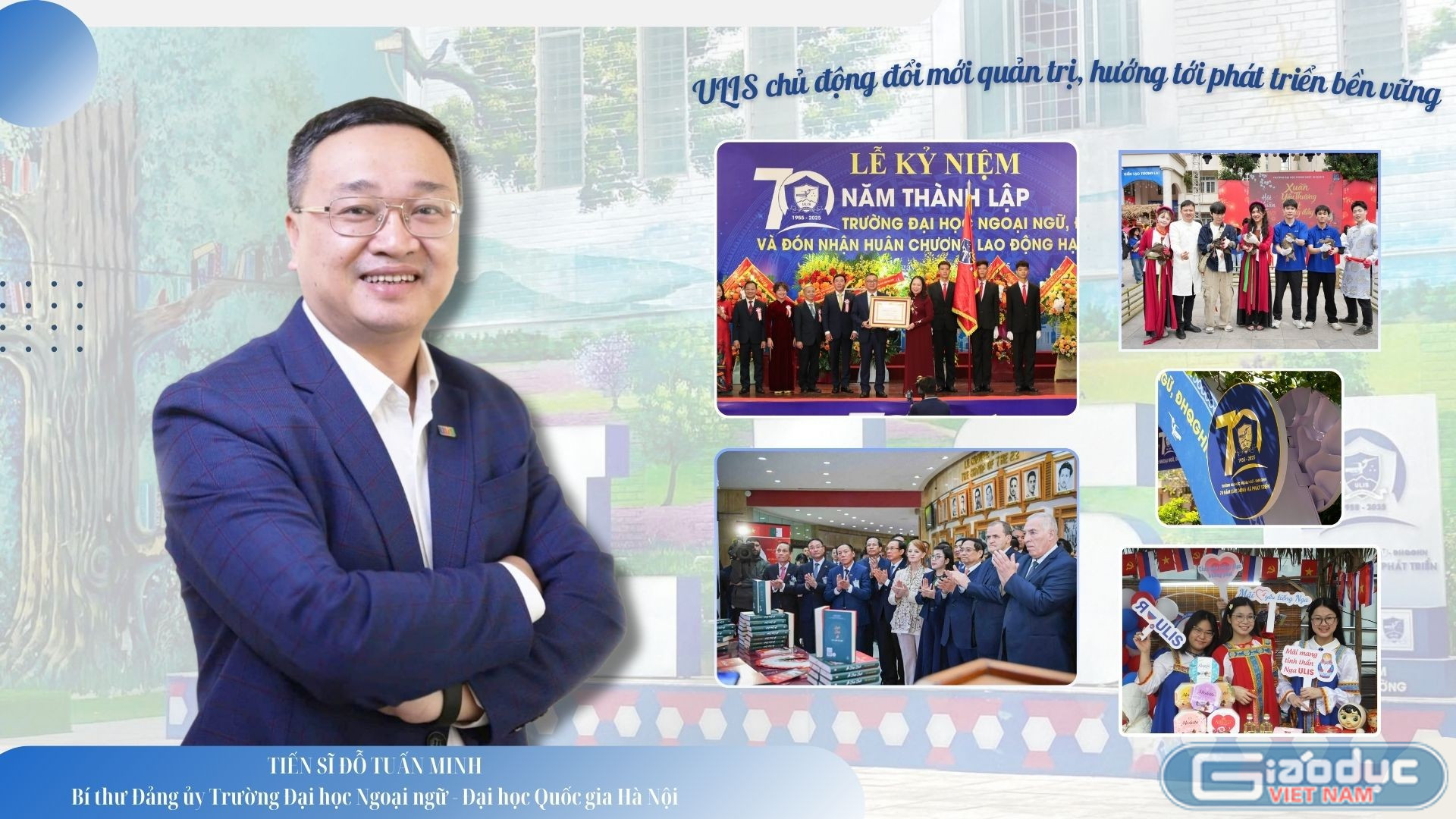 Trường Đại học Ngoại ngữ - ĐHQGHN chủ động đổi mới quản trị, hướng tới phát triển bền vững