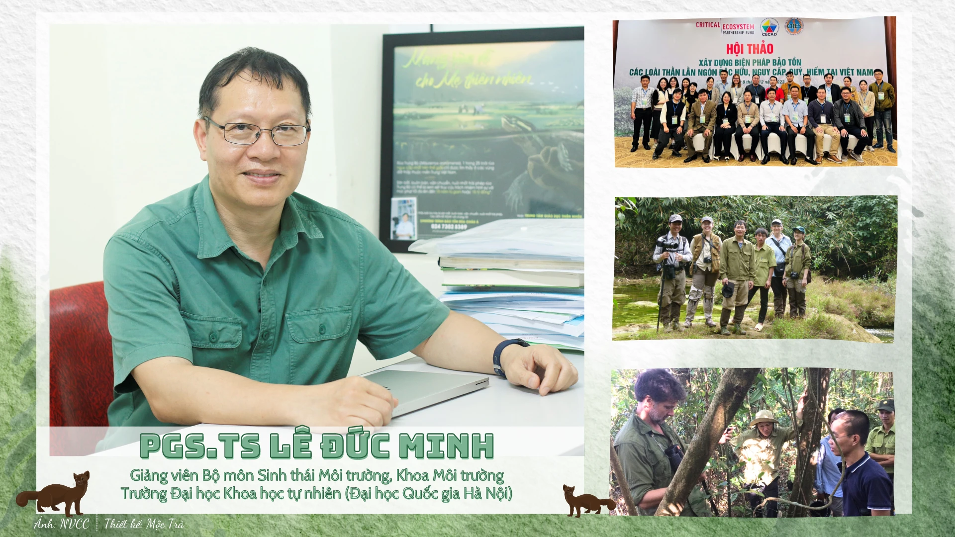 PGS Lê Đức Minh và những trăn trở về vấn đề bảo tồn đa dạng sinh học ở Việt Nam