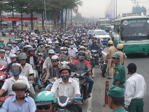 Xe máy, phương tiện được Bộ GTVT đề xuất thu phí