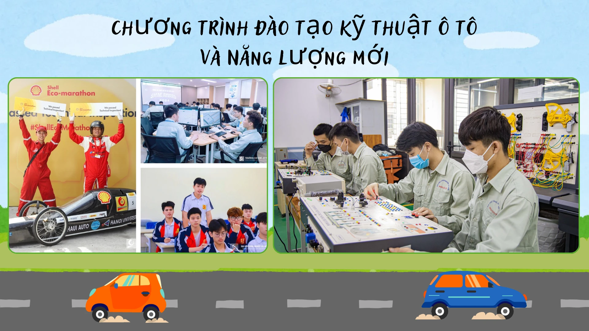 Đón đầu xu thế xe điện, Đại học Công nghiệp Hà Nội mở CTĐT Kỹ thuật ô tô và Năng lượng mới 