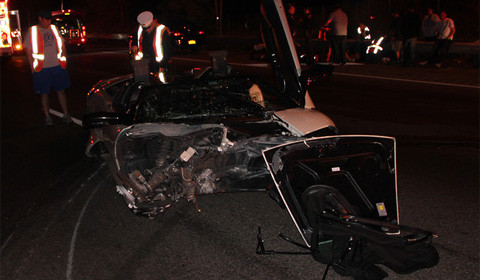 "Siêu bò" Lamborghini tan nát "đời hoa" sau tai nạn "Siêu bò" Lamborghini tan nát "đời hoa" sau tai nạn