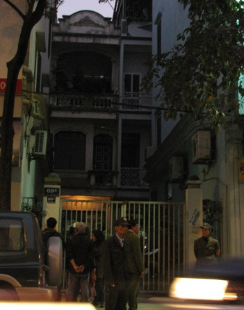 Ngôi nhà số 69B, nơi Hà đã ra tay sát hại người bác ruột của mình.