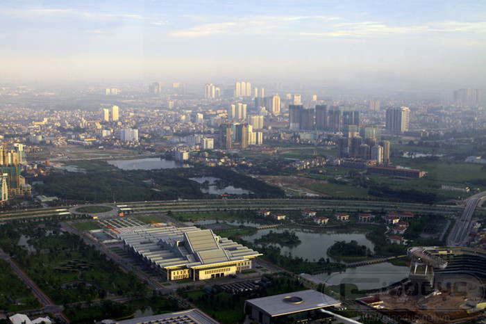 Quận Hà Đông với những công trình cao tầng đang mọc lên như nấm. Quận Hà Đông với những công trình cao tầng đang mọc lên như nấm.