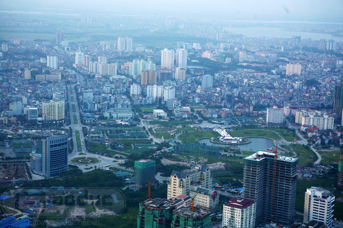 Một góc quận Cầu Giấy Một góc quận Cầu Giấy