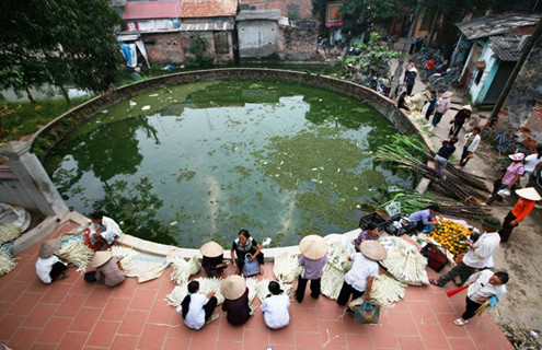 Giếng làng Chuông (huyện Thanh Oai). Giếng làng Chuông (huyện Thanh Oai).