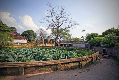 Giếng thôn Vũ Ngoại (xã Liên Bật, Ứng Hòa, Hà Nội) hiện không còn dùng được nhưng trồng đầy sen. Bên cạnh giếng là khu chợ họp hàng ngày. Giếng thôn Vũ Ngoại (xã Liên Bật, Ứng Hòa, Hà Nội) hiện không còn dùng được nhưng trồng đầy sen. Bên cạnh giếng là khu chợ họp hàng ngày.