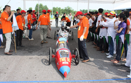 TME05 của Đại học Bách khoa Đà Nẵng trên vạch xuất phát.