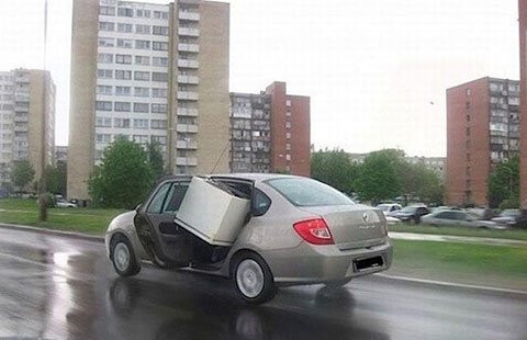 Hơi cồng kềnh nhưng vẫn chở tốt