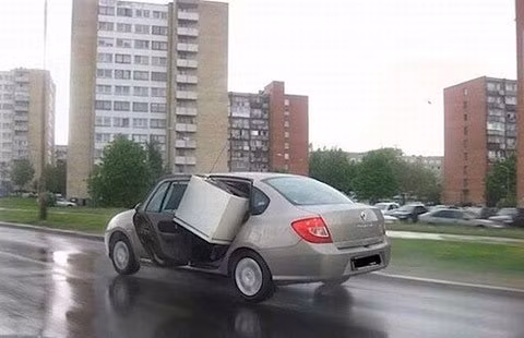 Hơi cồng kềnh nhưng vẫn chở tốt