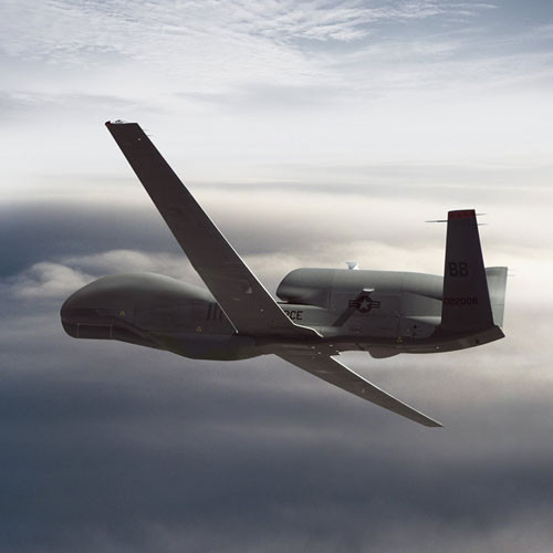 Máy bay không người lái Global Hawk của Mỹ (minh họa) Máy bay không người lái Global Hawk của Mỹ (minh họa)