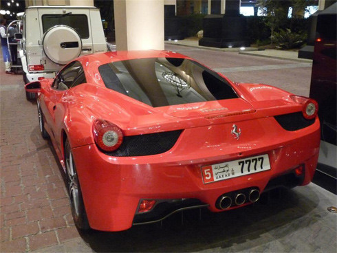 Ferrari 458 Italia.