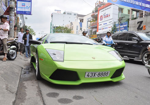 Lamborghini Murcielago LP640 ở Đà Nẵng.