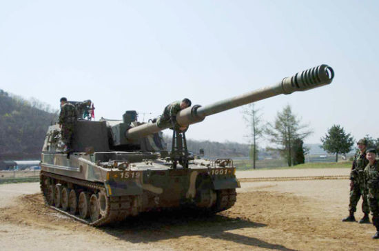 Pháo tự hành K-9 của Lục quân Hàn Quốc Pháo tự hành K-9 của Lục quân Hàn Quốc