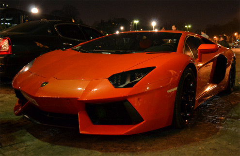 Lamborghini Aventador.