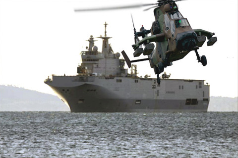 Tàu đổ bộ lớp Mistral của Pháp Tàu đổ bộ lớp Mistral của Pháp