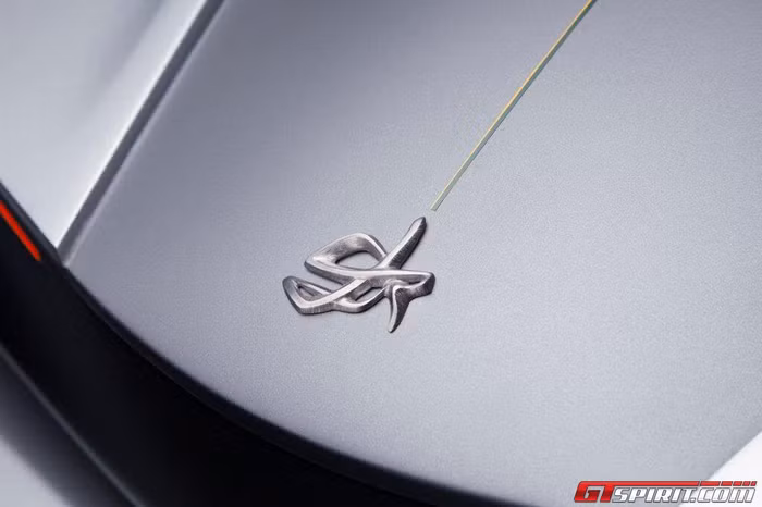 Logo của xe chính là chữ kí của Doni và được chế tác bằng vàng 24k.