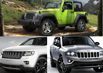 Ba mẫu xe mới mang tên Grand Cherokee S Limited, Wrangler Mountain, và Compass Black Edition. Ba mẫu xe mới mang tên Grand Cherokee S Limited, Wrangler Mountain, và Compass Black Edition.