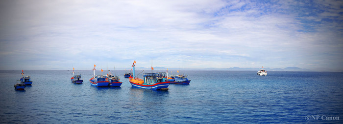 Ngoài việc trồng hành, tỏi, người dân huyện đảo Lý Sơn có nghề truyền thống là đi biển. Tuy nhiên, hoạt động đánh bắt, khai thác hải sản của ngư dân nơi đây chủ yếu là đánh bắt gần bờ. Một số ít hộ có thuyền lớn thì khai thác hải sản tại các ngư trường ngoài khơi xa khu vực quần đảo Hoàng Sa, Trường Sa. Người dân nơi đây quyết không hề sợ hãi, nản chí trước kẻ thù xâm lấn chủ quyền lãnh hải của dân tộc. Bởi theo họ, đó là phần thiêng liêng của tổ quốc, đồng thời cũng là nơi để họ kiếm kế sinh nhai.