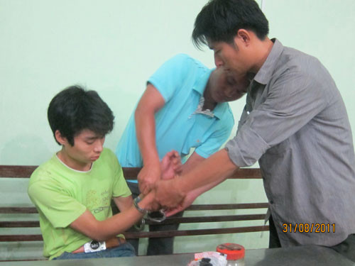 Lê Văn Luyện khi bị bắt Lê Văn Luyện khi bị bắt