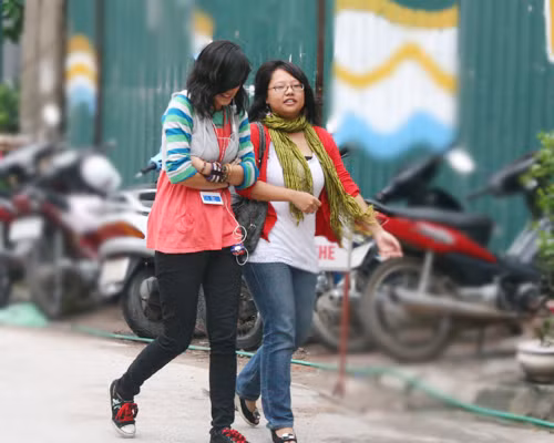 Không khí lạnh từ phía Bắc đang di chuyển xuống các tỉnh Bắc Bộ khiến thời tiết chuyển lạnh vào những ngày cuối tuần. (Ảnh minh họa)