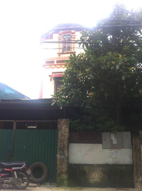 Ngôi nhà khang trang của gia đình ông Hoàn tại Dương Nội.