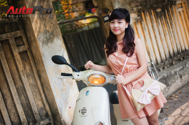 Đầu xe nữ tính, giúp các nữ sinh duyên dáng