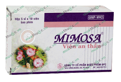 Thuốc an thần Mimosa. (Ảnh minh họa) Thuốc an thần Mimosa. (Ảnh minh họa)