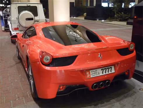 Ferrari F430 ở Thái Lan.