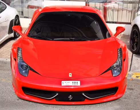 Ferrari 458 Italia.