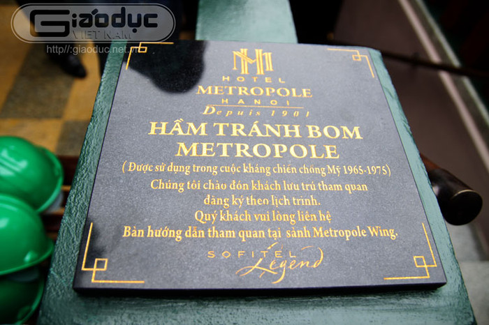 Lãnh đạo ban quản lý khách sạn cho hay, hiện khách sạn chỉ mở cửa cho khách lưu trú tại khách sạn thăm quan căn hầm này.