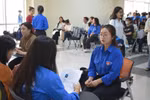 Sinh viên Trường Đại học Sư phạm Hà Nội trong buổi tuyển tình nguyện viên cho Chiến dịch Mùa hè xanh 2025. Ảnh: Website nhà trường.