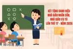 Nhiều vướng mắc trong xét tặng danh hiệu NGND, NGƯT: Bộ GDĐT có hướng dẫn