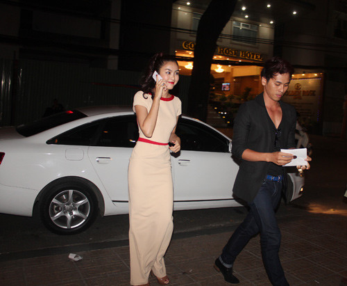 Tăng Thanh Hà và chiếc Audi A6 Tăng Thanh Hà và chiếc Audi A6