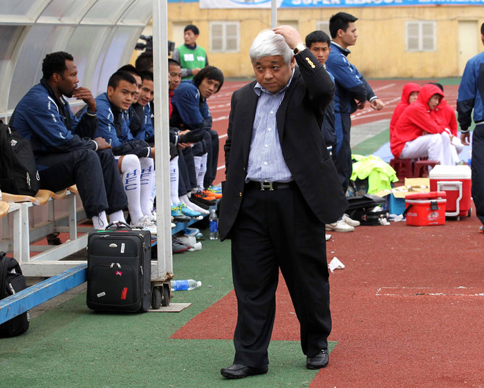 Bầu Kiên đã nếm trải nhiều cung bậc cảm xúc cùng CLB Hà Nội.(ảnh VSI) Bầu Kiên đã nếm trải nhiều cung bậc cảm xúc cùng CLB Hà Nội.(ảnh VSI)