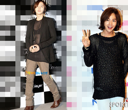 Jang Geun Suk không chỉ gây chú ý vì áo mỏng mà còn khiến nhiều người thắc mắc vì lớp vải đen dày tựa hồ như áo lót lấp ló Jang Geun Suk không chỉ gây chú ý vì áo mỏng mà còn khiến nhiều người thắc mắc vì lớp vải đen dày tựa hồ như áo lót lấp ló