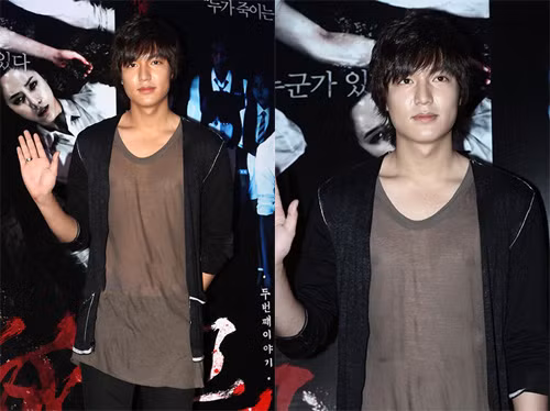 Lee Min Ho khoe body rắn chắc sau vạt áo... điệu đà