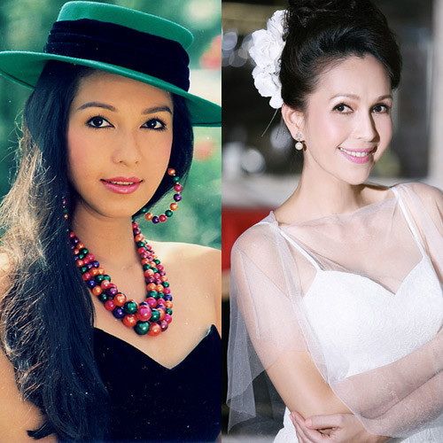 Sức quyến rũ chết người của Diễm My không kém gì thời thiếu nữ.