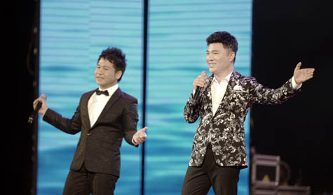 Trọng Tấn và Quang Linh