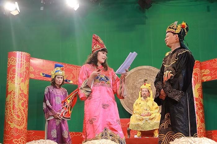 Hiệp gà sẽ tái xuất, Hóa thân thành Bắc Đẩu khá ngọt trong phiên bản Táo Quân 2013 của Đài VTC.