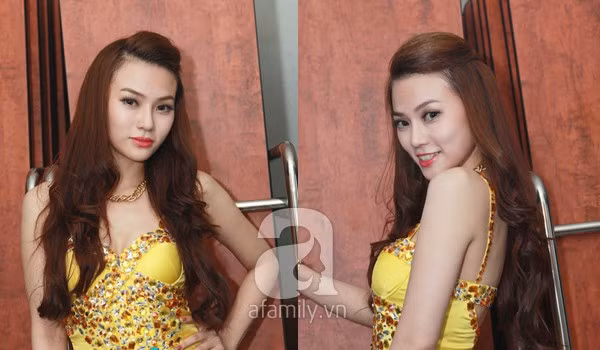 Mới đây nhất, Thu Thủy trông còn hơi... đáng sợ với khuôn mặt sưng và cứng đờ.