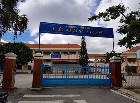 Trường tiểu học Lê Qúy Đôn, thành phố Đà Lạt, tỉnh Lâm Đồng (ảnh: P.L)